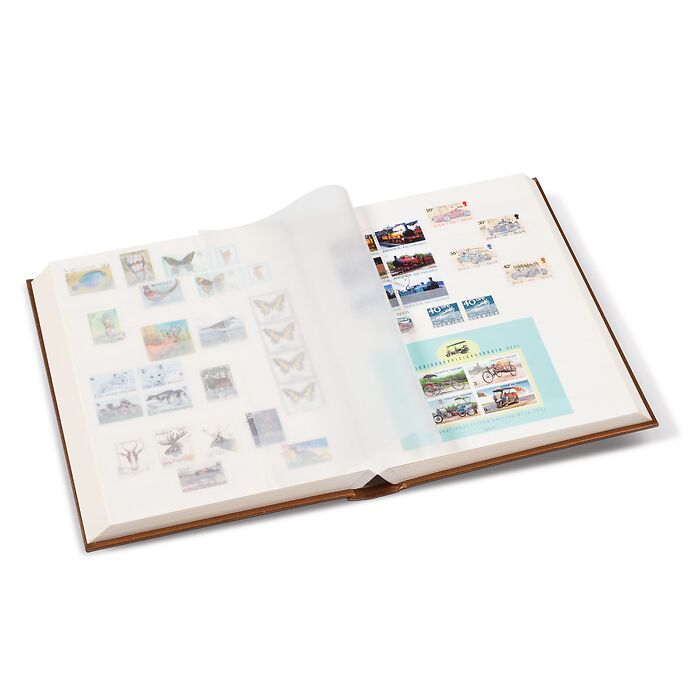 Classeurs à bandes Comfort, ouatinée, édition métallique