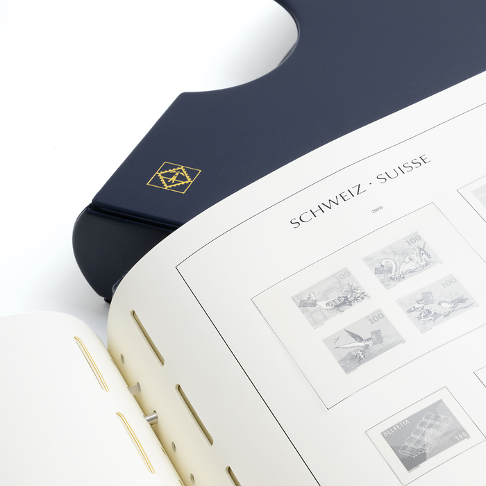 LEUCHTTURM Album préimprimé PERFECT DP, design classique Schweiz
