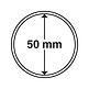 Capsules pour pièces de monnaie diamètre intérieur 50 mm