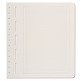 Leuchtturm feuilles neutres PRIMUS A, quadrillées gris pâle, à liséré gris