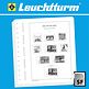 LEUCHTTURM Feuilles d'album neutres pour Feuilles de 10, format: 170x240 mm