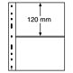 Pochettes plastiques Optima, 2 Compartiments, transparent
