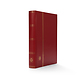 Classeur Basic, DIN A4, 64 pages noires, couverture non matelassée, rouge