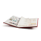 Classeur Basic, DIN A4, 32 pages blanches, couverture non matelassée, rouge