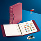LEUCHTTURM Album préimprimé SF EXCELLENT DE, CL-Design, URSS 1957-1963, incl. étui, rouge