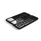 Mazzola Tableau pour 12 Quadrum capsules, noir