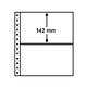 Leuchtturm feuilles R, 2 Compartiment, transparent, paq de 5