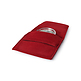 Pochette Premium pour une pièce de monnaie jusqu'à 50 mm (avec ou sans capsule), rouge