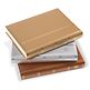 Classeur à bandes Comfort, Din A4, 64 pages couleur chamois,édition métallique