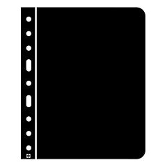 Intercalaires Vario, noir, paquet de 5