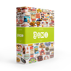 Broche Album, avec 4 feuilles  velours incluses