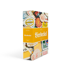 Grande reliure à anneaux pour  sous-bocks, y compris 15 pochettes transparentes